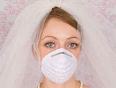 Terrified of a cold or flu ruining the big day, these women aren’t taking chances