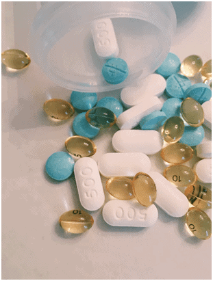 Blue-White-Yellow-Pills