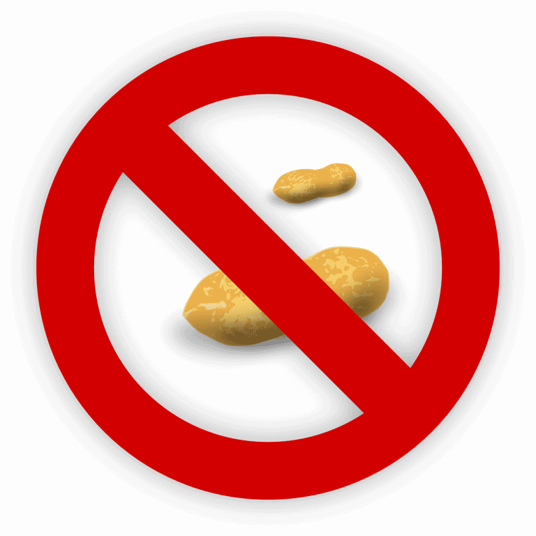 No-peanut-sign
