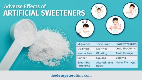 Adverse effects artificial sweetner
