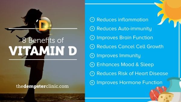 8 benefits of vitamin d