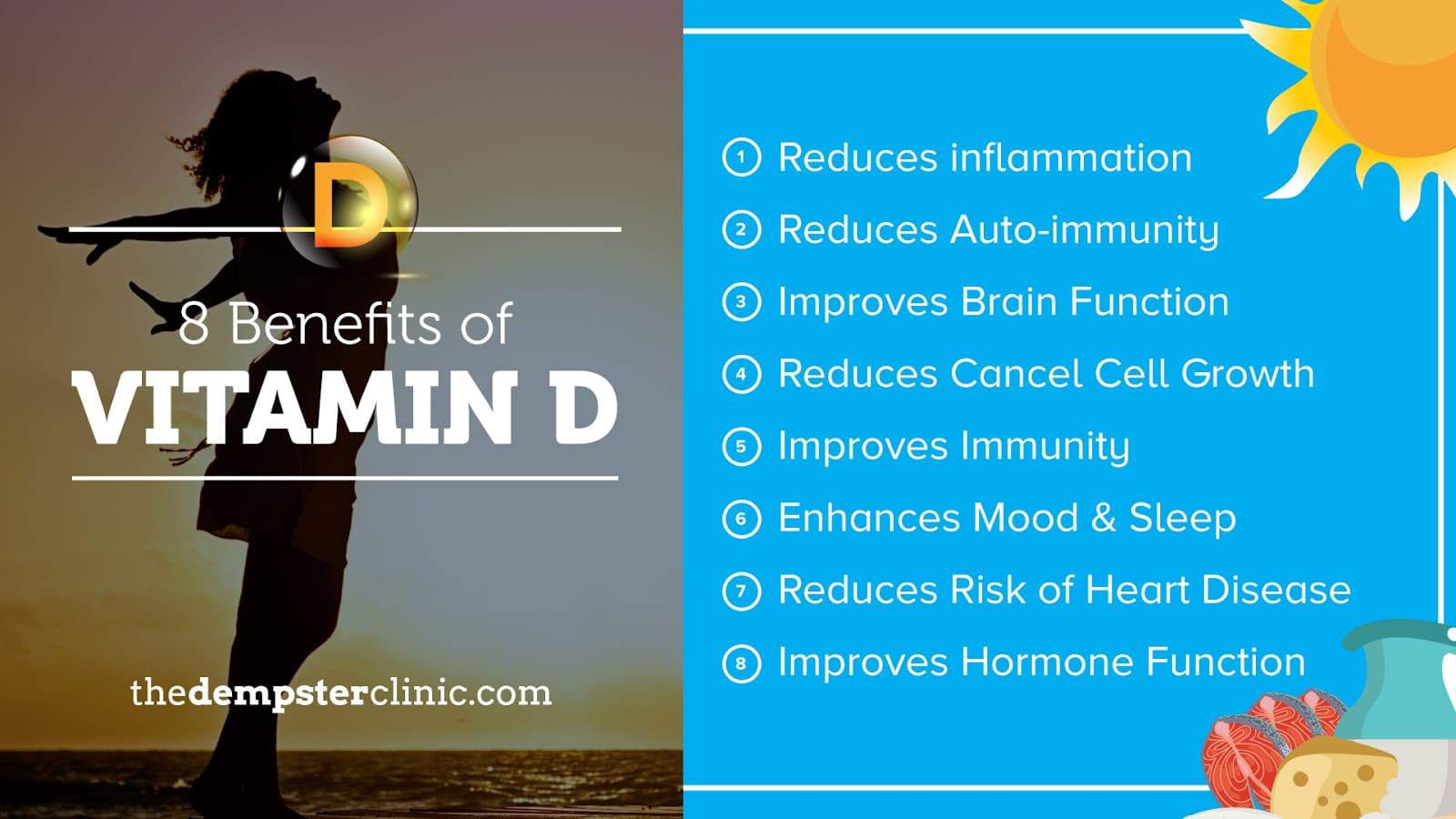 benefits of vitamin d The Dempster Clinic