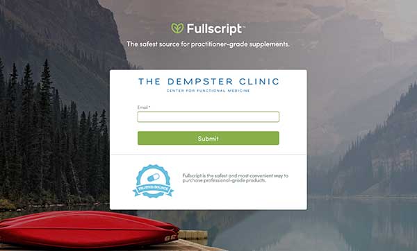 Shop Supplements Online - The Dempster Clinic
